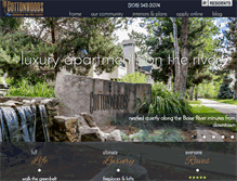 Tablet Screenshot of cottonwoodsboise.com